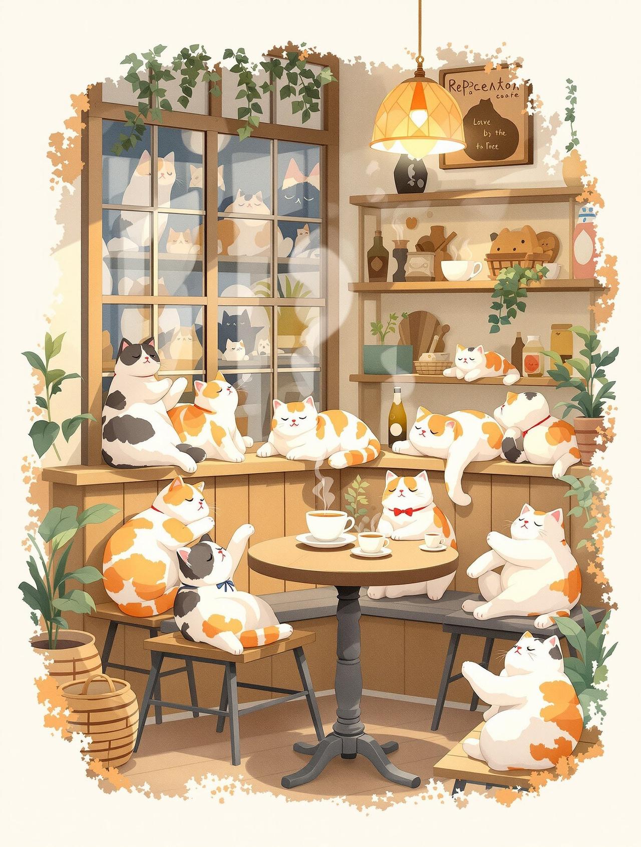 AI短剧在线 - 猫咪咖啡馆日记